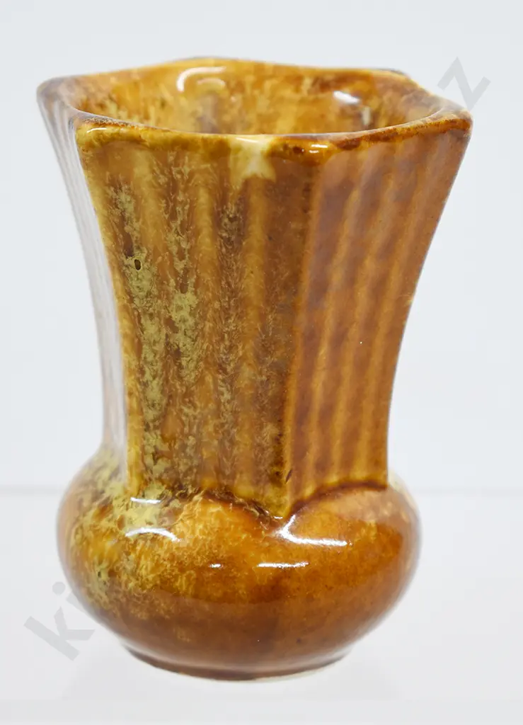 CROWN LYNN GLAZED MINI VASES Image 1++