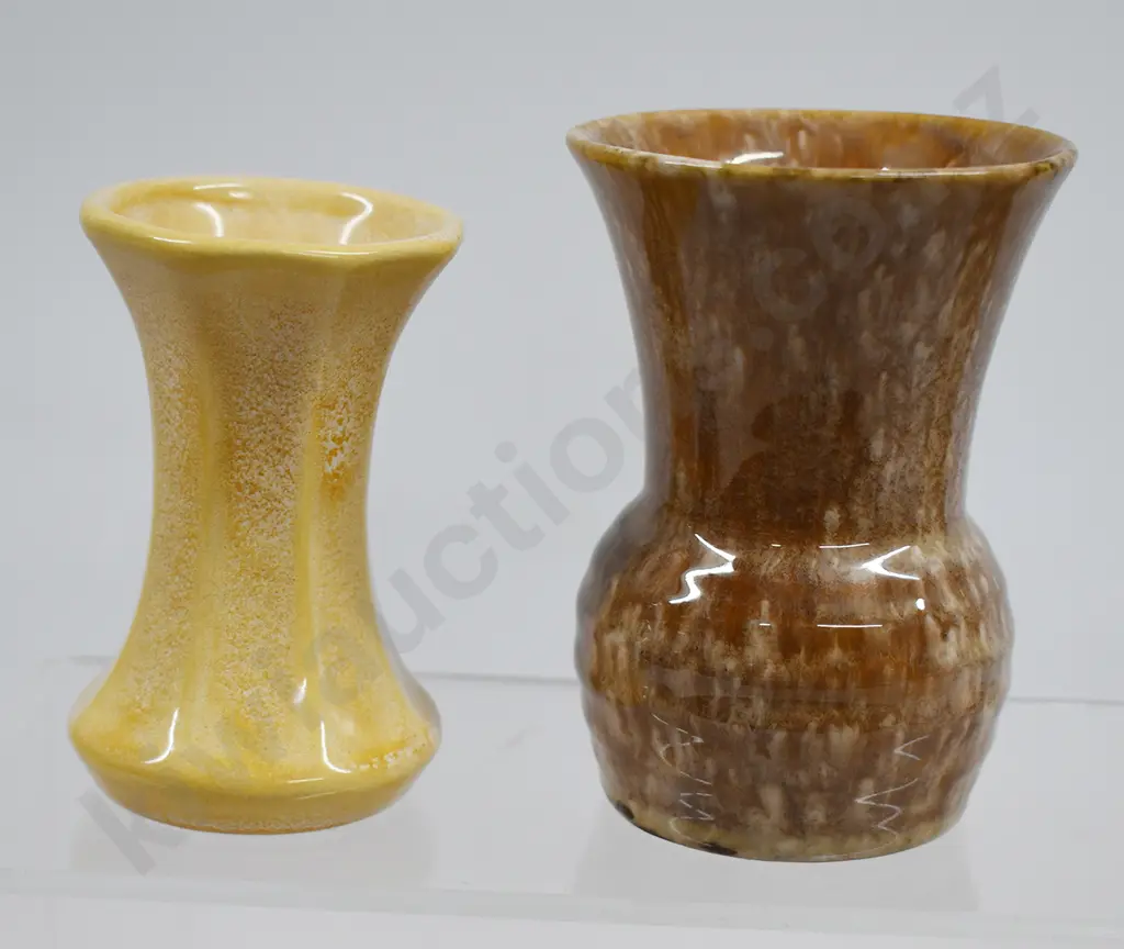 CROWN LYNN GLAZED MINI VASES Image 1++