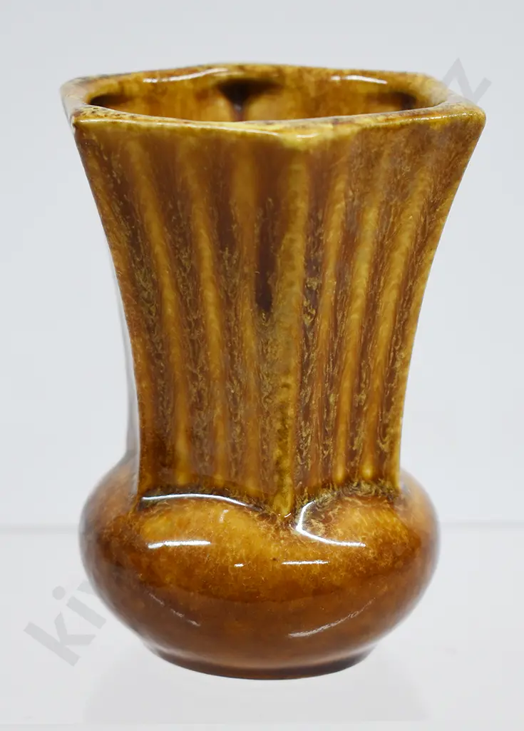 CROWN LYNN GLAZED MINI VASES Image 1++
