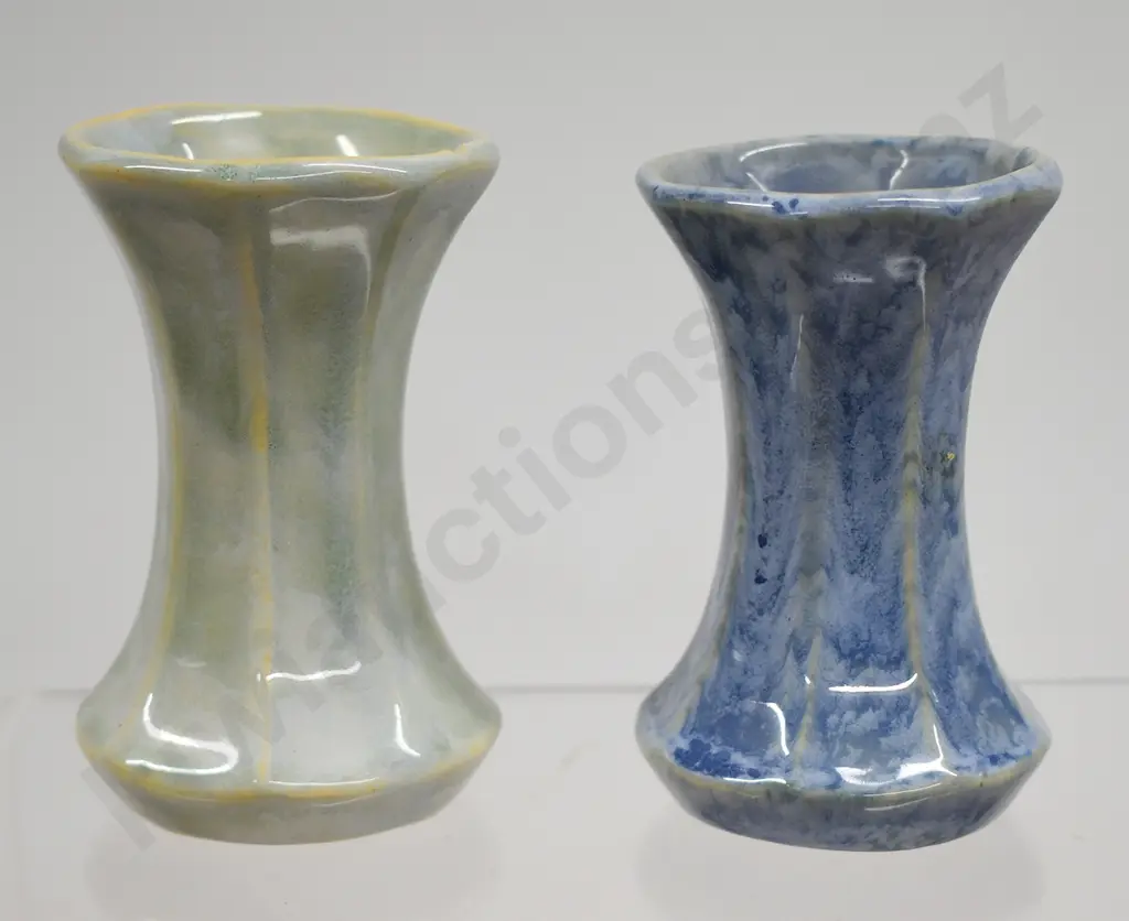 CROWN LYNN ASSORTED GLAZED MINI VASES Image 1++
