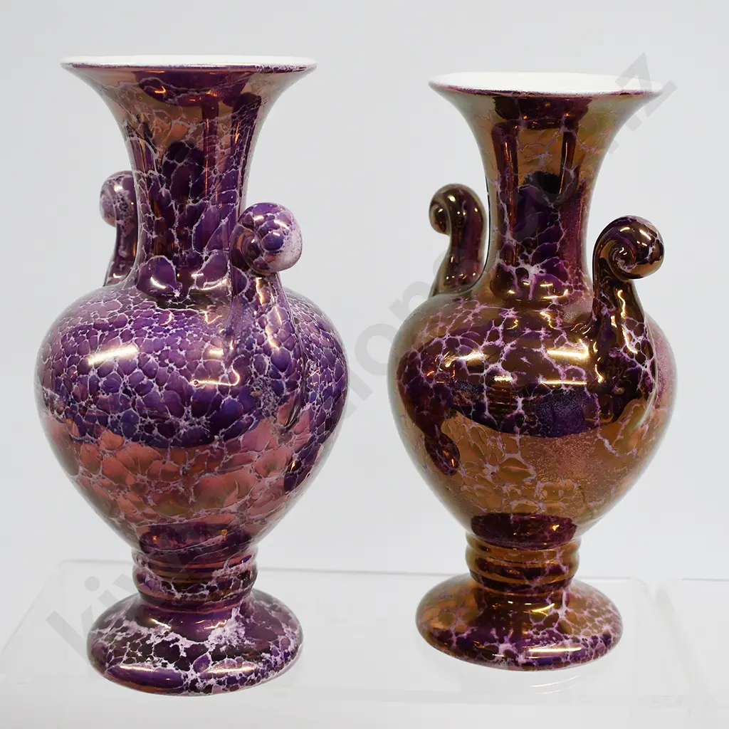 TITIAN WARE CRACKLE VASES Image 1++