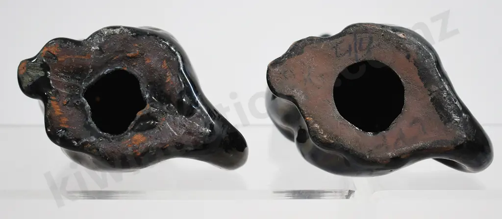 BLACK POTTERY CAT COLLECTION Image 1++