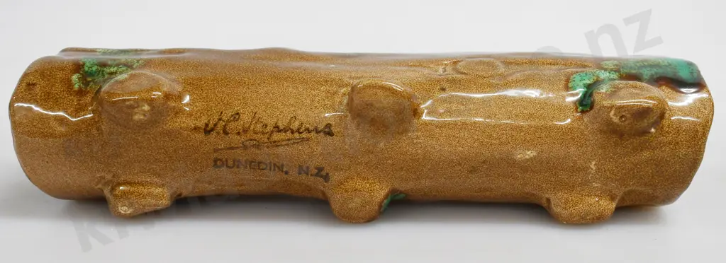 OC STEPHENS DUNEDIN LOG TROUGH VASES Image 1++