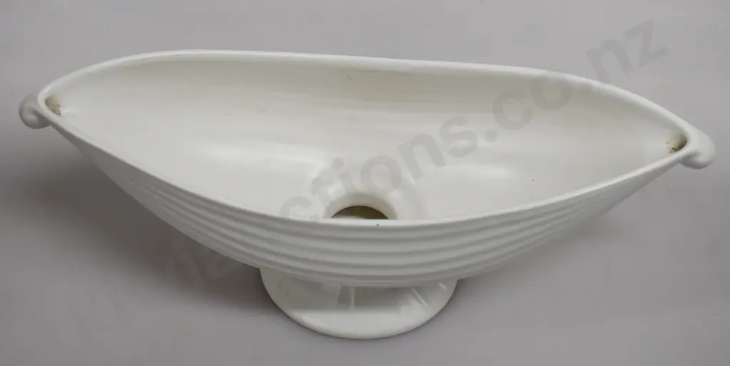 CROWN LYNN BAMBOO BOAT VASE NUMBER 615 Image 1++