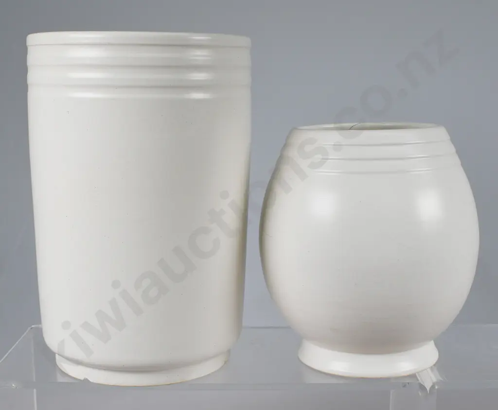 CROWN LYNN HAND POTTED VASES SHAPES 3 & 5 Image 1++