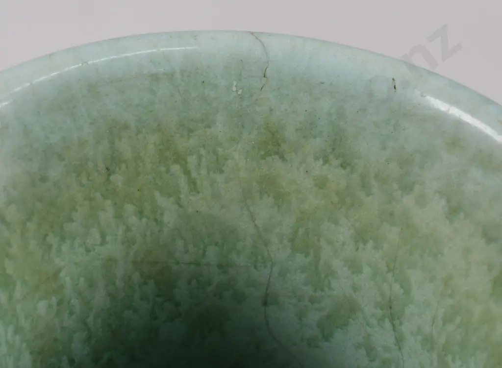 CROWN LYNN BLUE GLAZED MINI VASES Image 1++