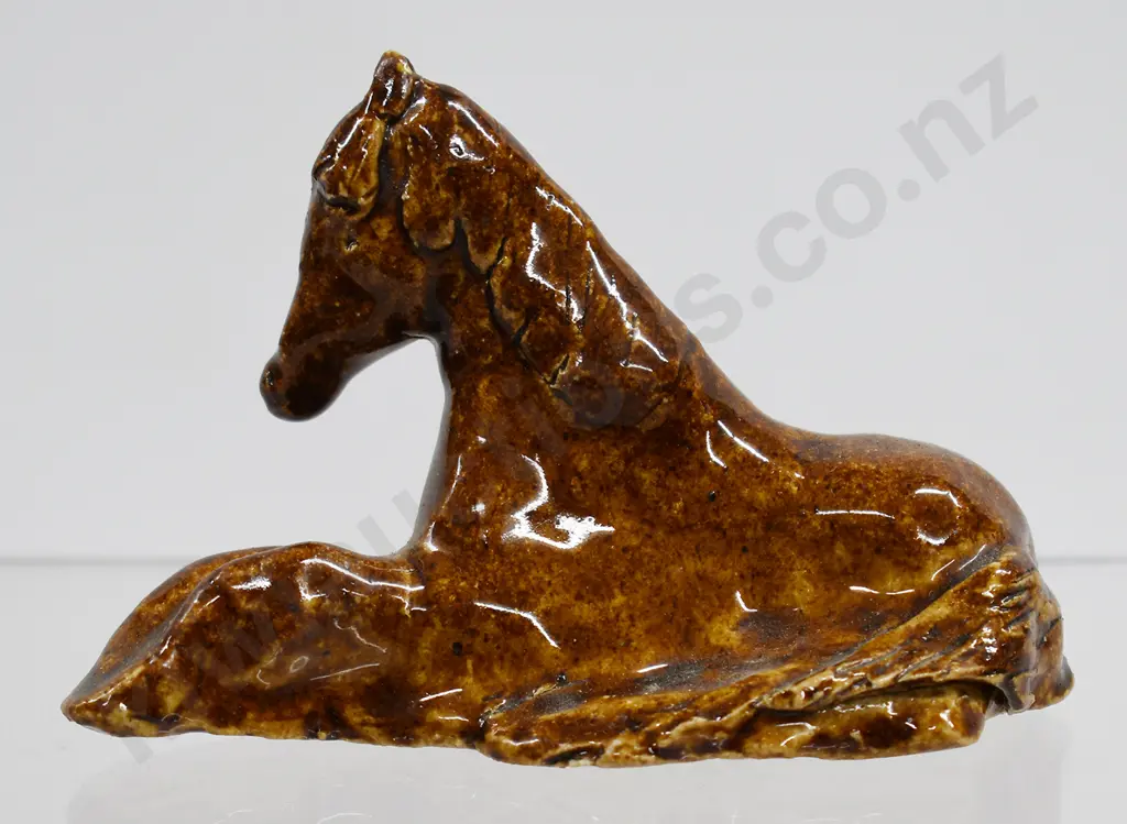 BROWN GLAZED HORSES Image 1++