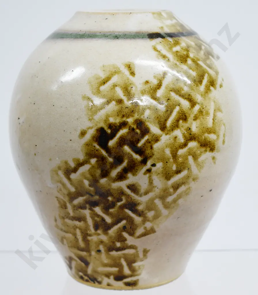 PAUL FISHER STUDIO POTTERY VASE Image 1++