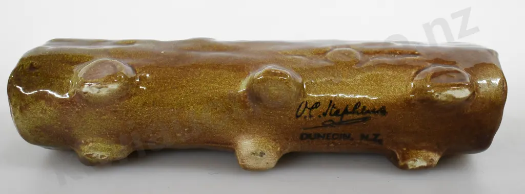 OC STEPHENS DUNEDIN LOG TROUGH VASES Image 1++