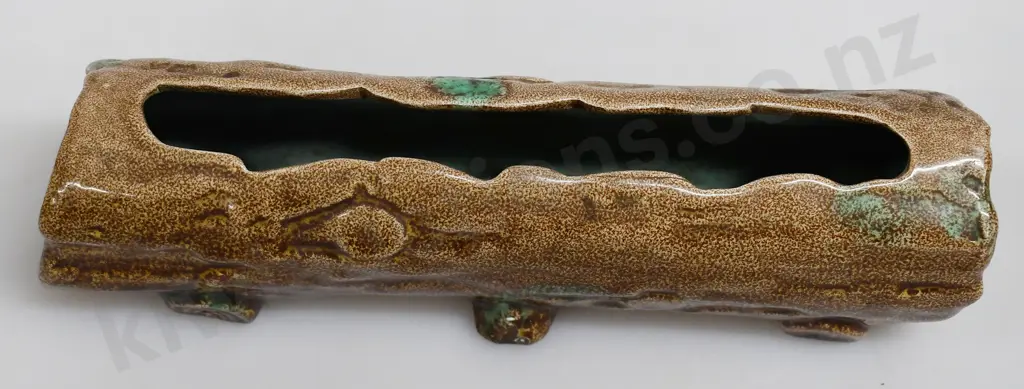 OC STEPHENS DUNEDIN LOG TROUGH VASES Image 1++