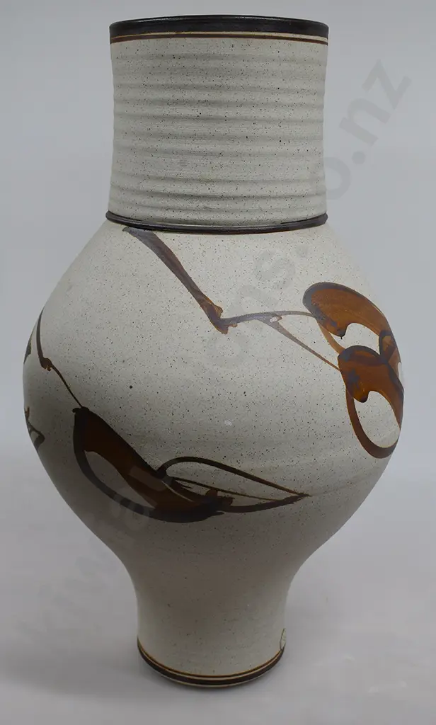 JOHN CRAWFORD VERY LARGE POTTERY VASE Image 1++
