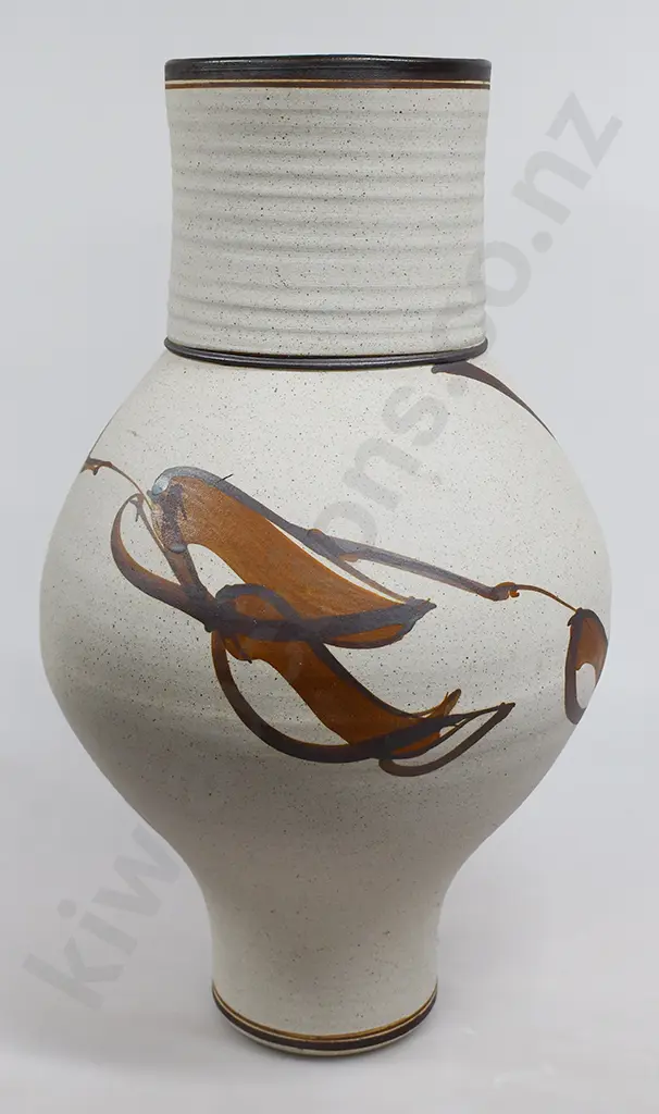 JOHN CRAWFORD VERY LARGE POTTERY VASE Image 1++