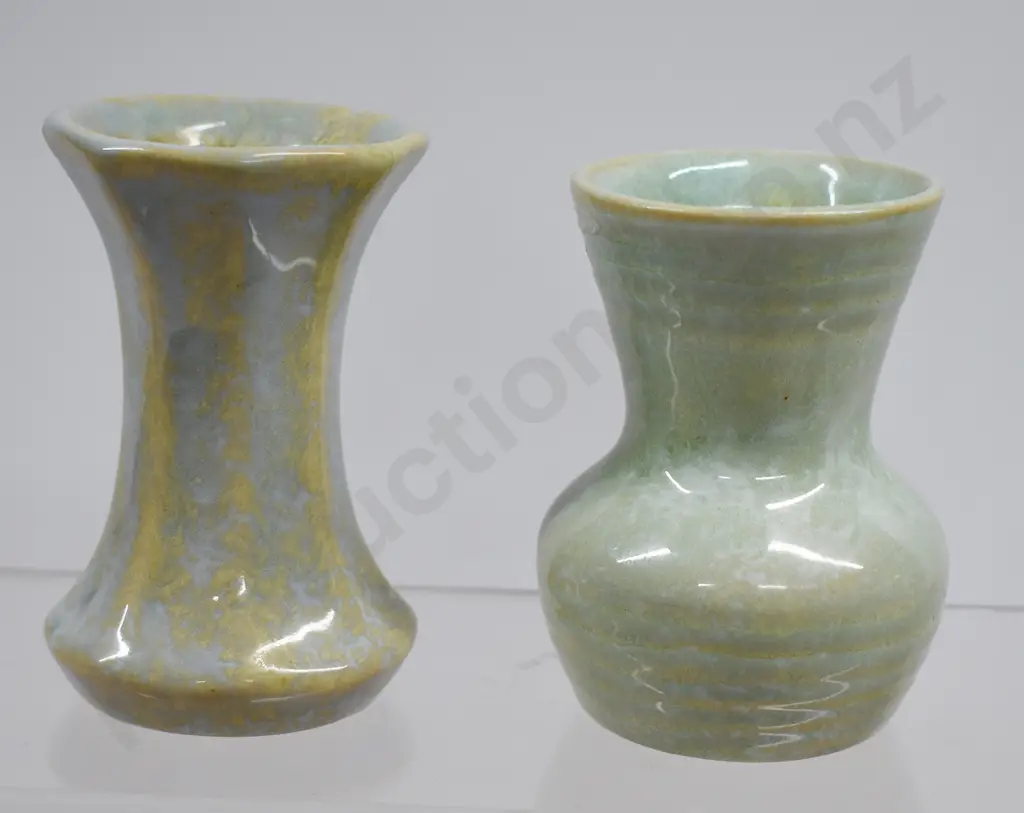CROWN LYNN GLAZED MINI VASES Image 1++