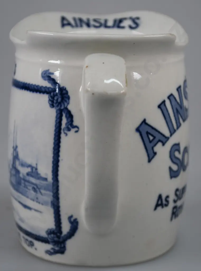 AINSLIE'S SUBMARINE SCOTCH WATER JUG Image 1++