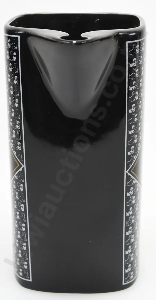 BLACK & WHITE WHISKY WATER JUG Image 1++