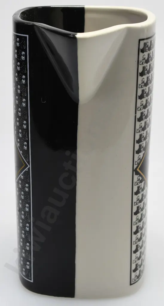 BLACK & WHITE WHISKY WATER JUG Image 1++