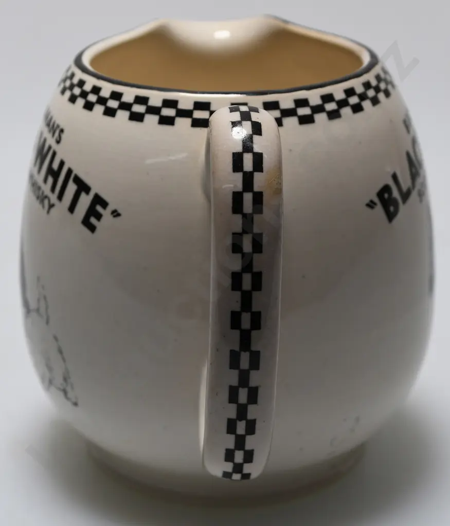 BUCHANAN'S BLACK & WHITE WHISKY WATER JUG Image 1++