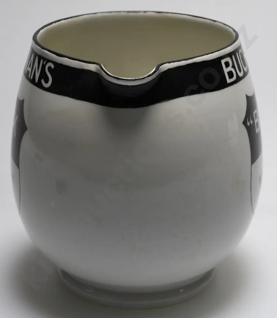 BUCHANAN'S BLACK & WHITE WHISKY WATER JUG Image 1++