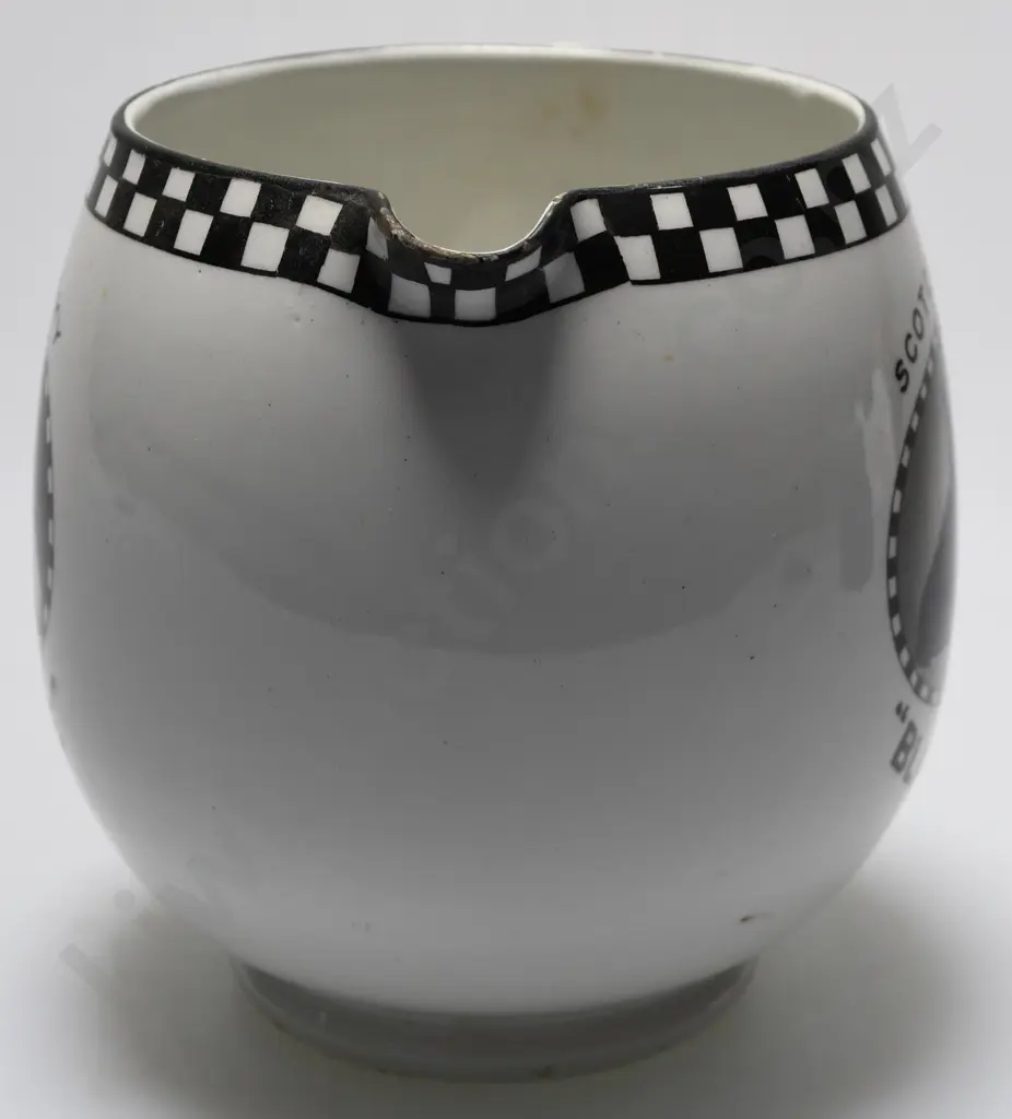 BLACK & WHITE WHISKY WATER JUG Image 1++
