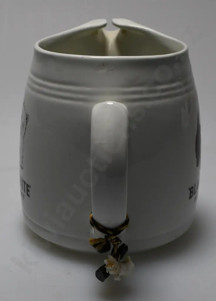 BUCHANAN'S BLACK & WHITE WHISKY WATER JUGS Image 1++