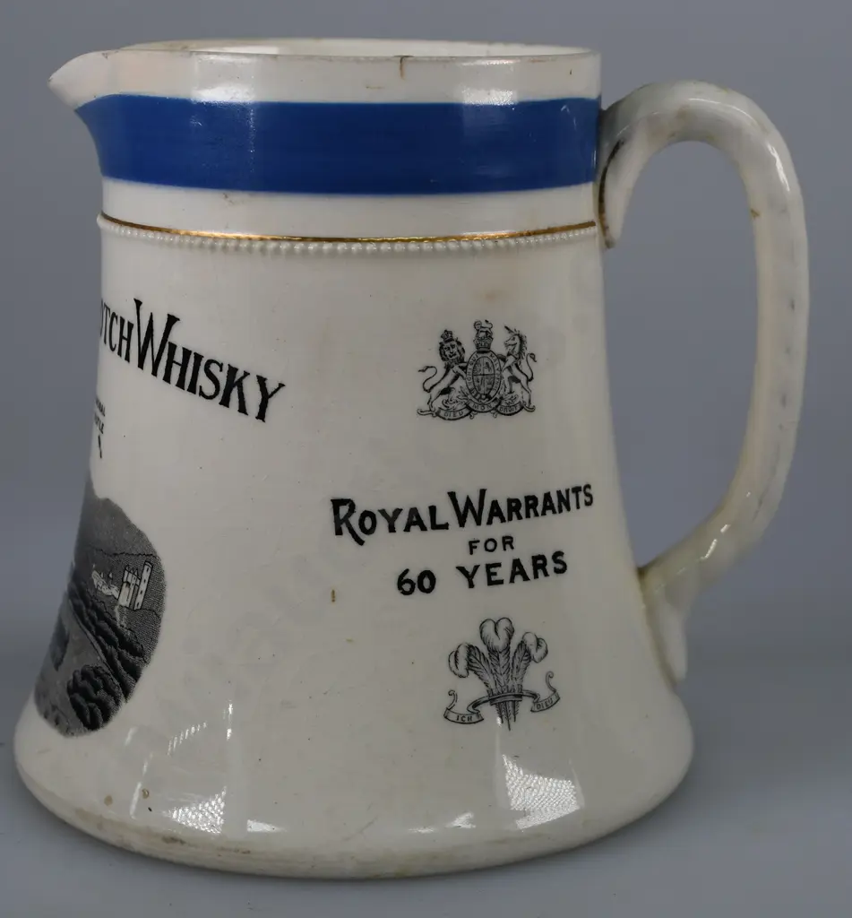 JOHN BEGG WHISKY WATER JUG Image 1++