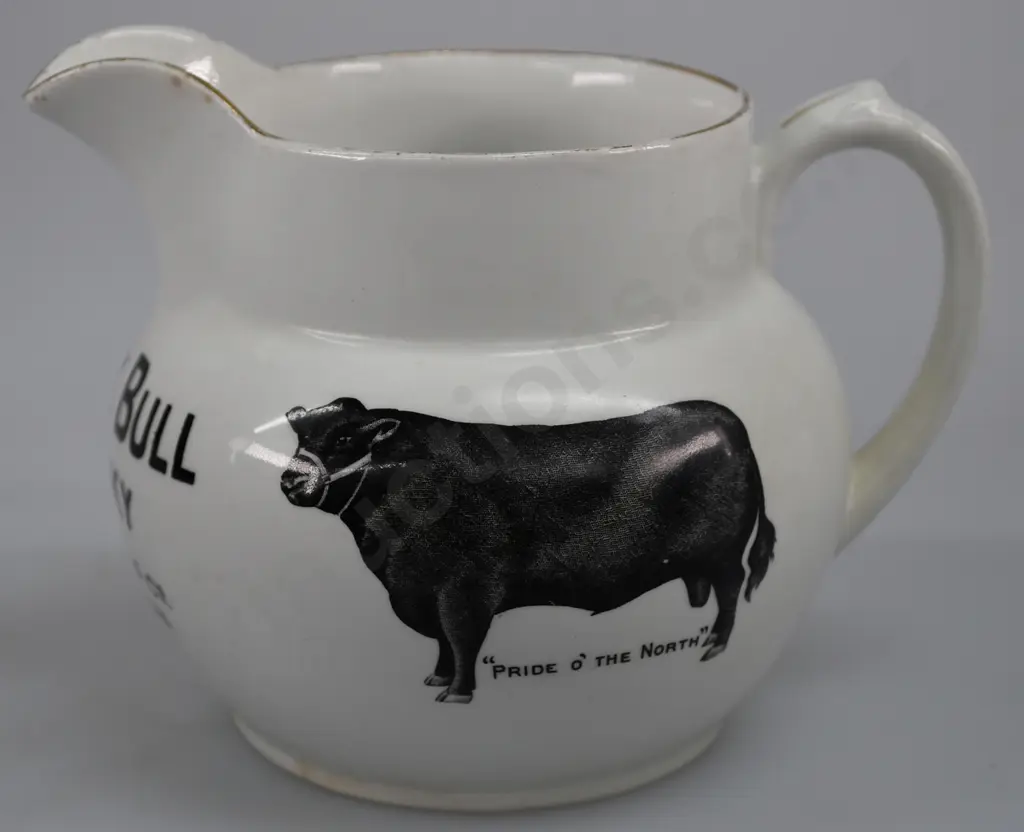 BLACK BULL WHISKY WATER JUG Image 1++
