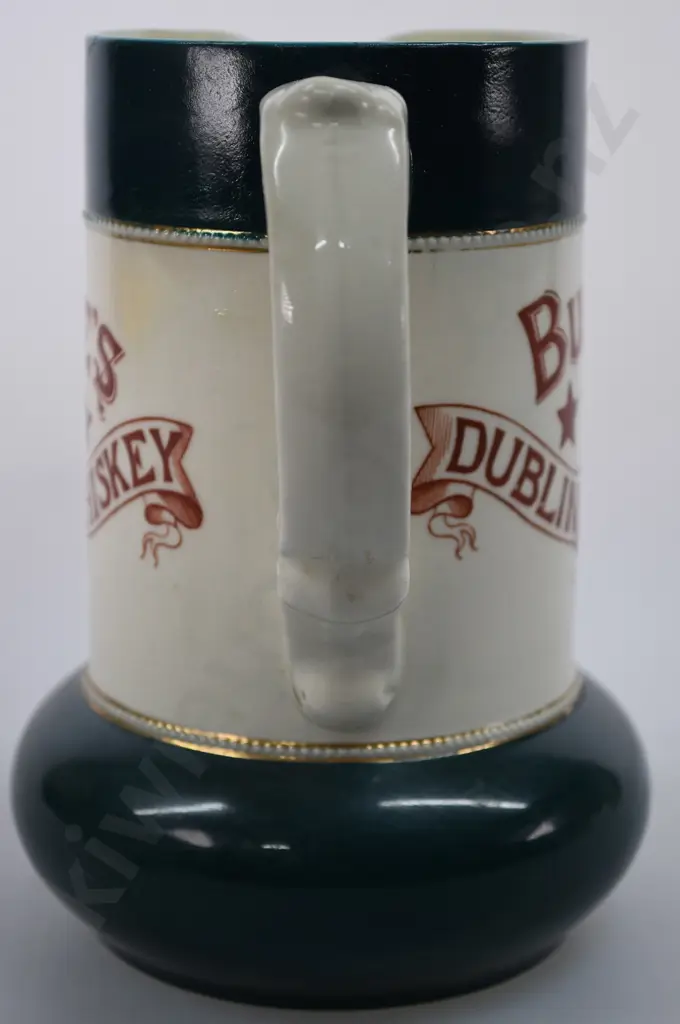 BURKE’S DUBLIN WHISKEY ADVERTISING WATER JUG Image 1++