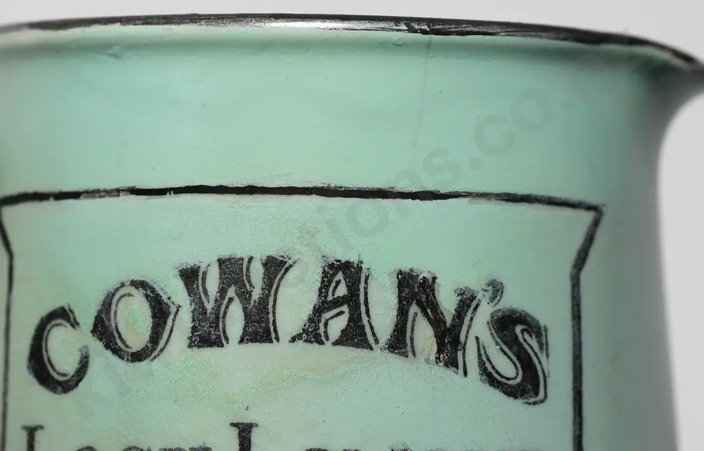 COWAN'S OLD IRISH WHISKEY WATER JUG Image 1++
