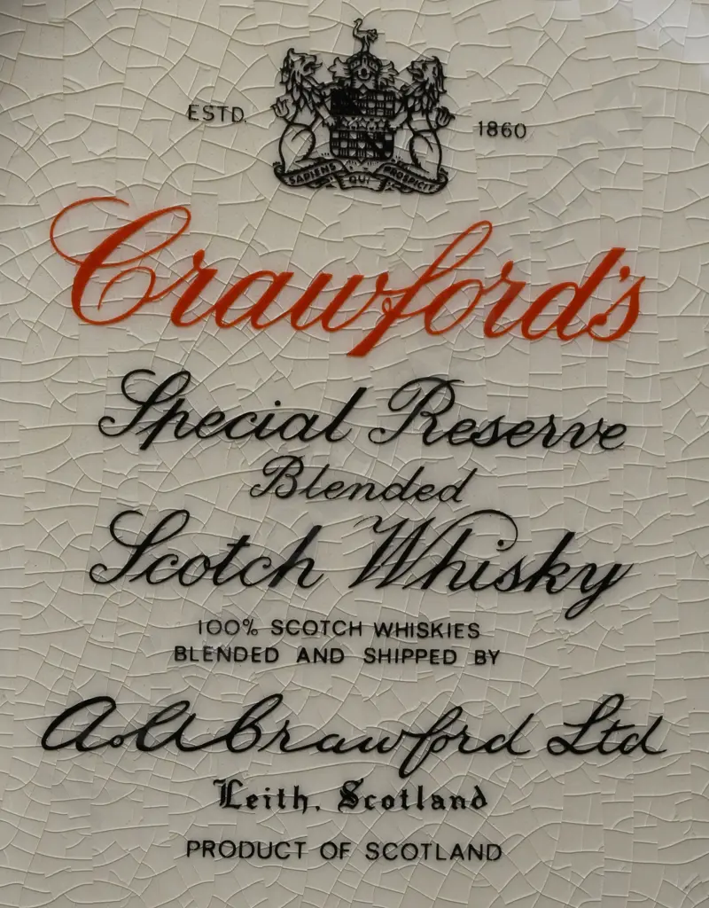 CRAWFORD'S SCOTCH WHISKY WATER JUG Image 1++