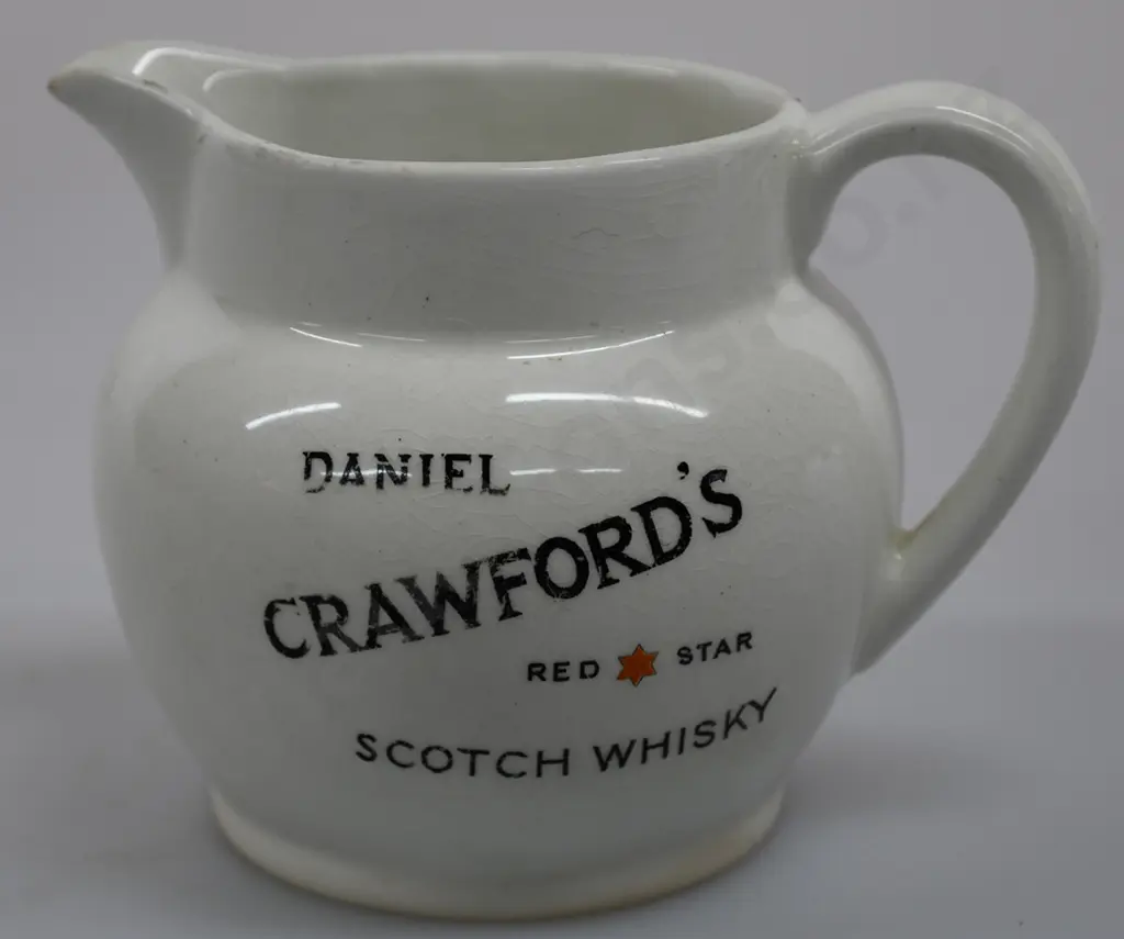DANIEL CRAWFORD’S WHISKY WATER JUG Image 1++