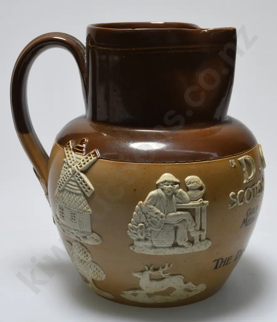 DCL SCOTCH WHISKY STONEWARE JUG Image 1++