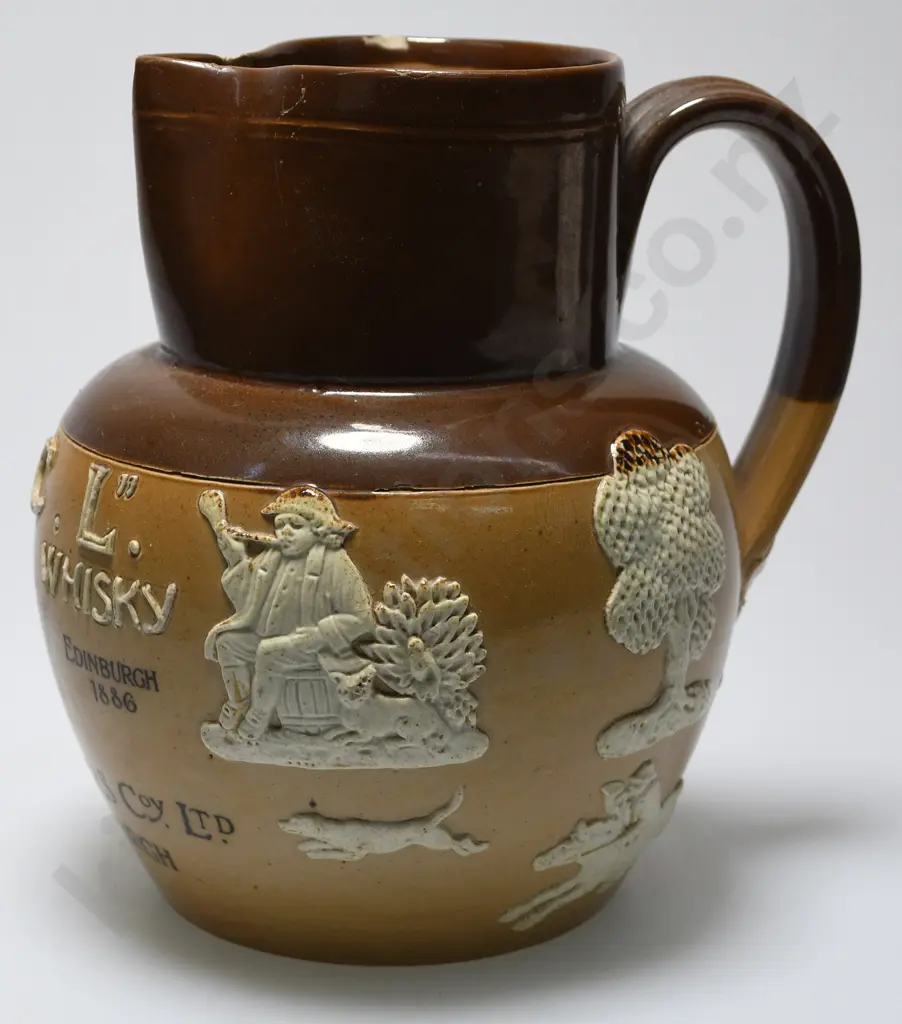 DCL SCOTCH WHISKY STONEWARE JUG Image 1++