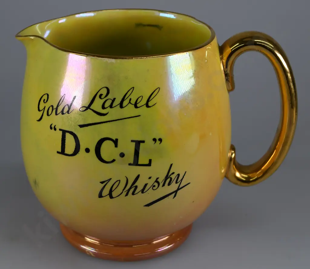 DCL GOLD LABEL WHISKY WATER JUG Image 1++