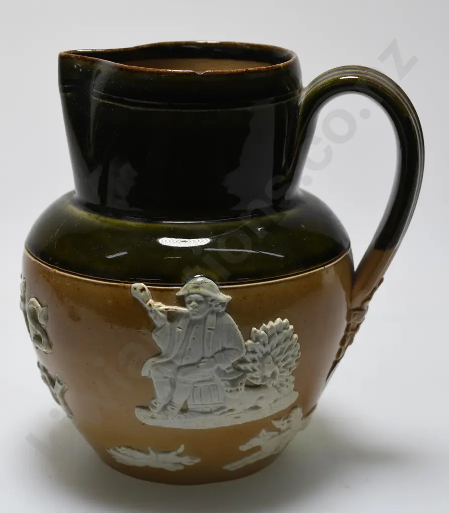 DEWAR'S WHISKY STONEWARE WHISKY WATER JUG Image 1++