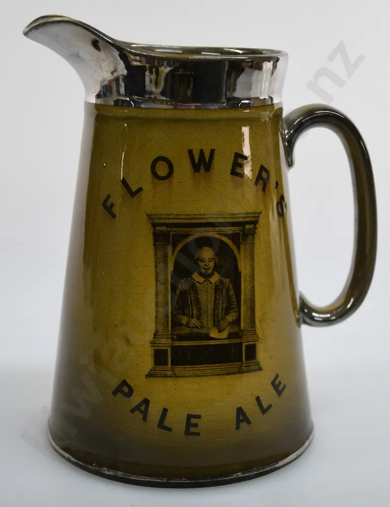 FLOWER'S PALE ALE WATER JUG Image 1++
