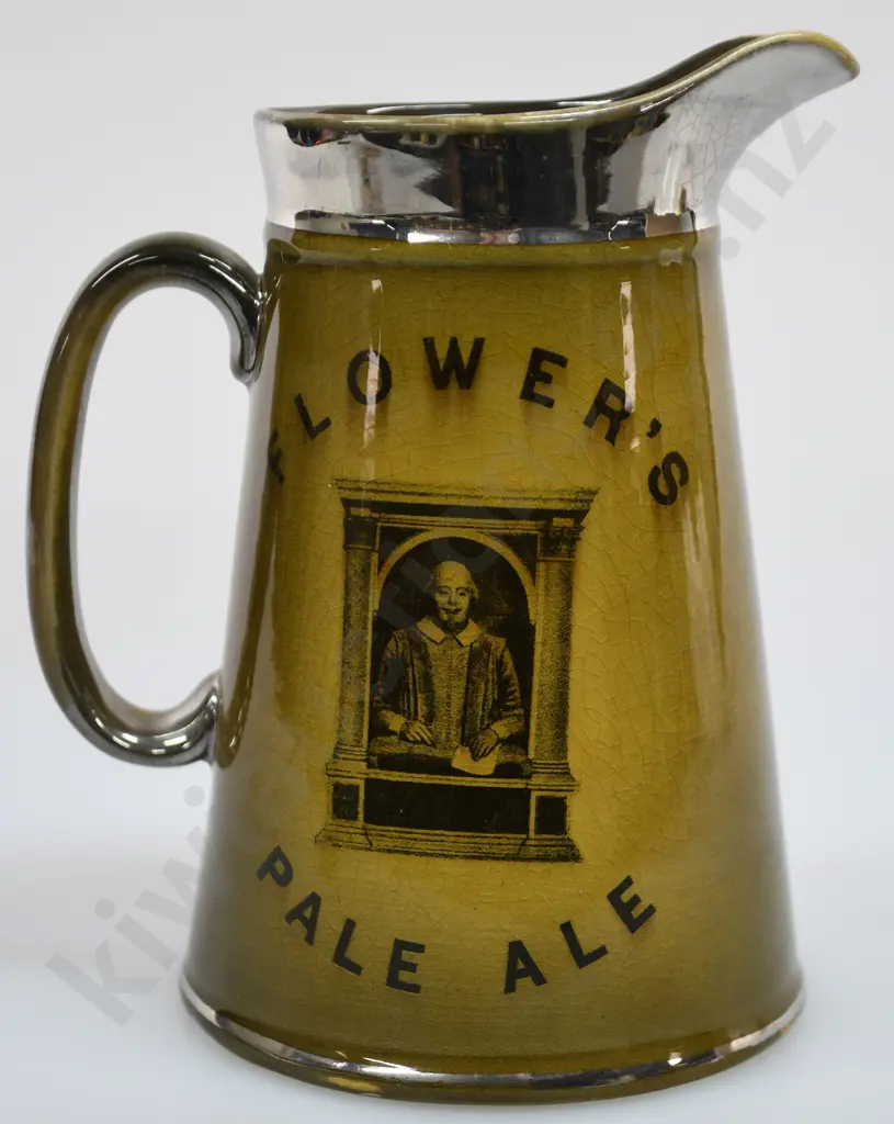 FLOWER'S PALE ALE WATER JUG Image 1++