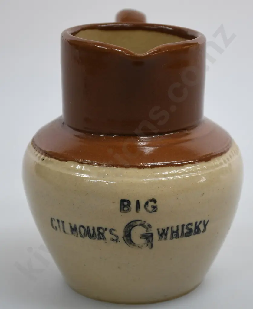 GILMOUR'S BIG G WHISKY WATER JUG Image 1++