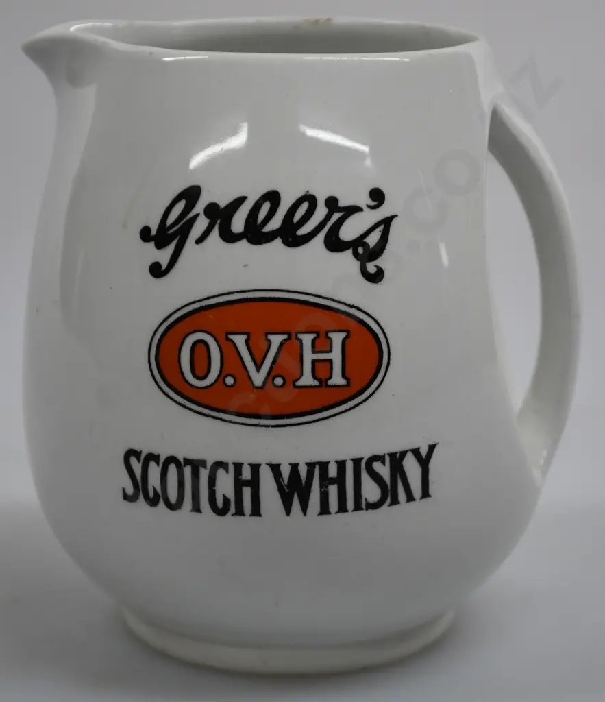 GREER'S OVH WHISKY WATER JUG Image 1++