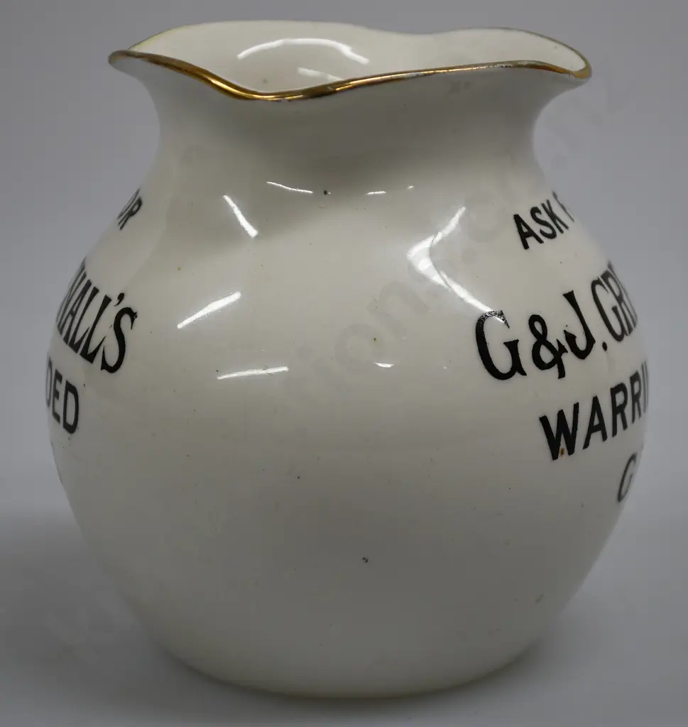 GREENALL'S WARRINGTON WHISKY WATER JUG Image 1++