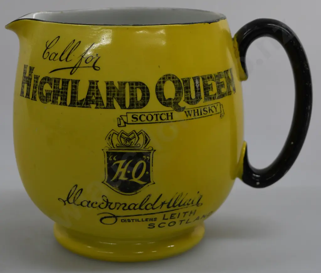 HIGHLAND QUEEN WHISKY WATER JUG Image 1++