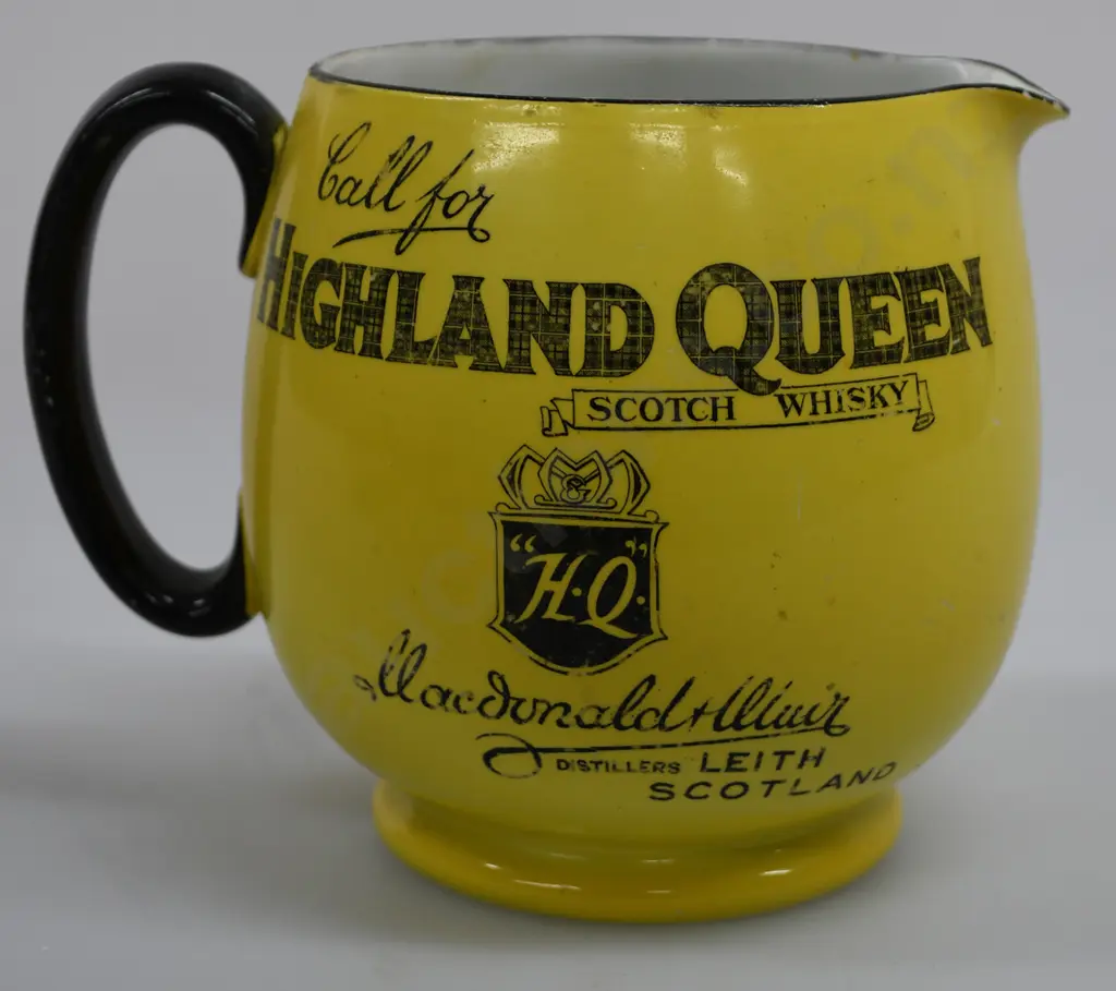 HIGHLAND QUEEN WHISKY WATER JUG Image 1++