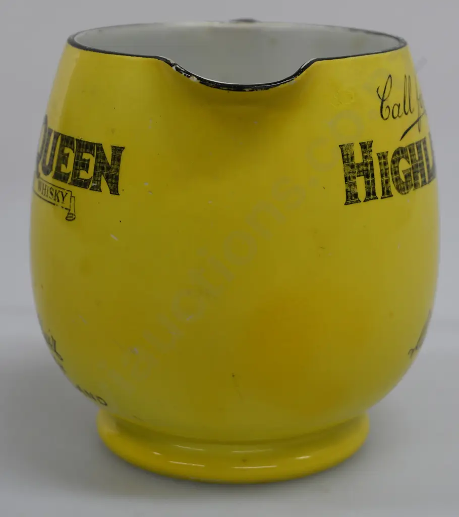 HIGHLAND QUEEN WHISKY WATER JUG Image 1++