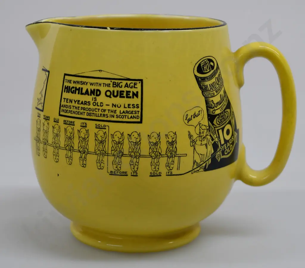 HIGHLAND QUEEN WHISKY WATER JUG Image 1++