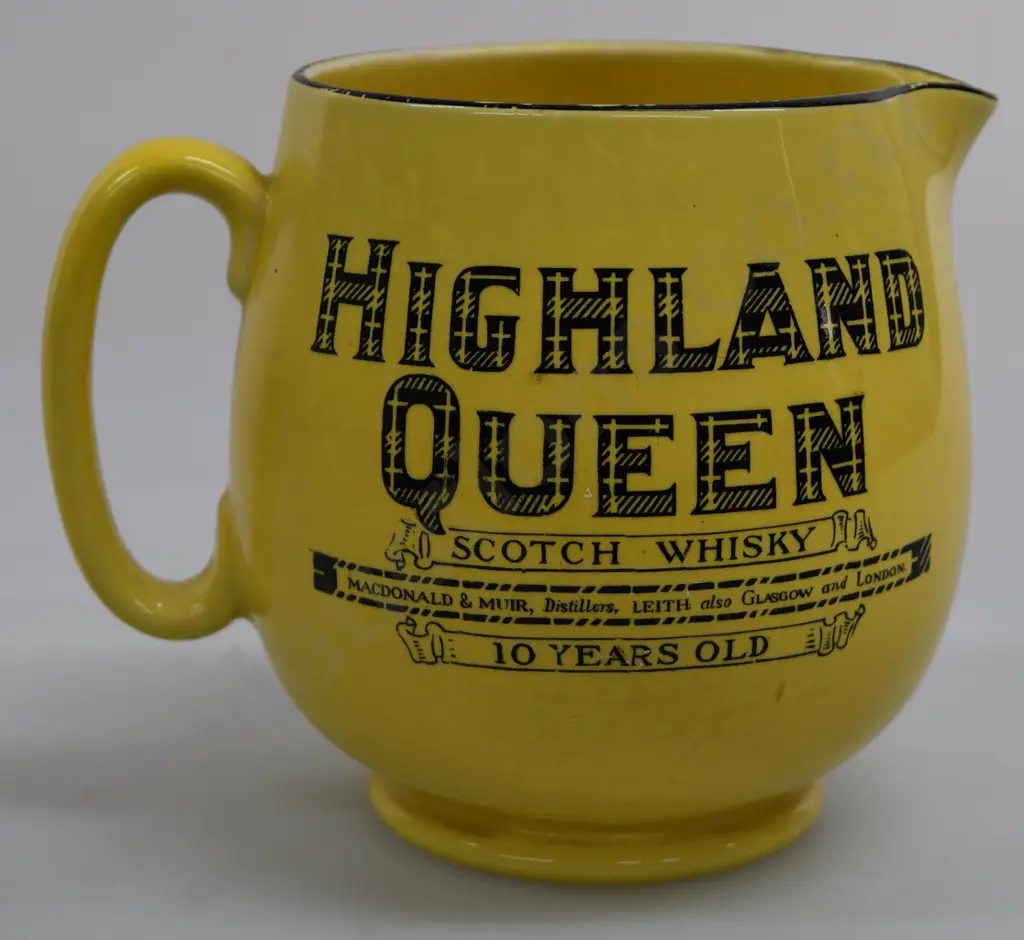 HIGHLAND QUEEN WHISKY WATER JUG Image 1++
