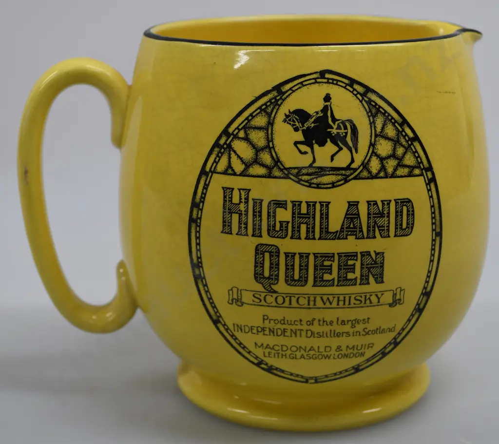 HIGHLAND QUEEN WHISKY WATER JUG Image 1++