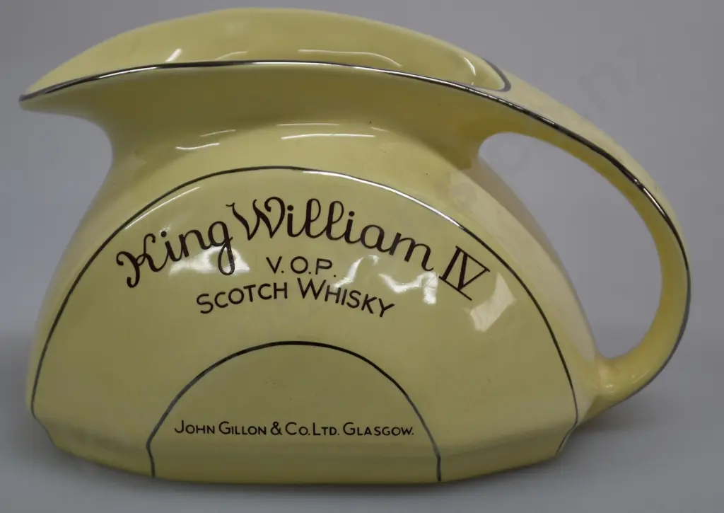 KING WILLIAM IV WHISKY WATER JUG Image 1++