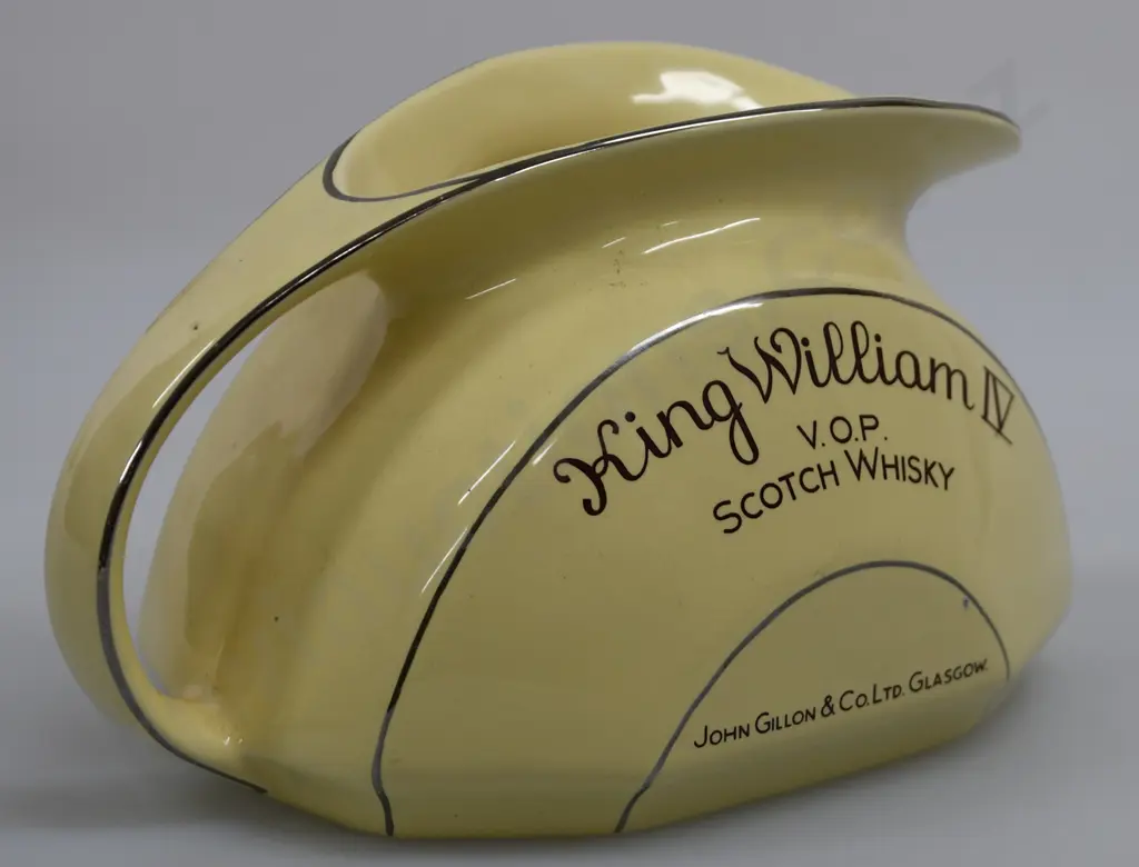 KING WILLIAM IV WHISKY WATER JUG Image 1++