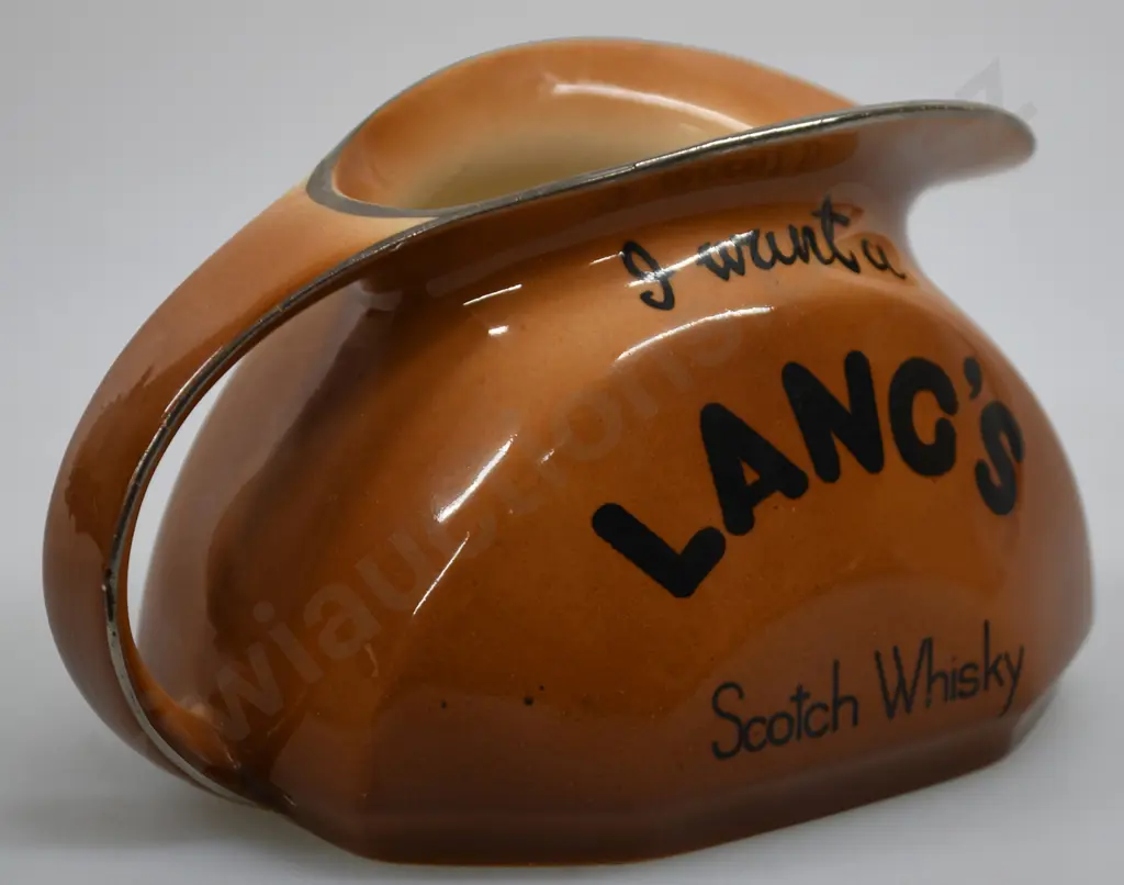 LANG'S SCOTCH WHISKY WATER JUG Image 1++