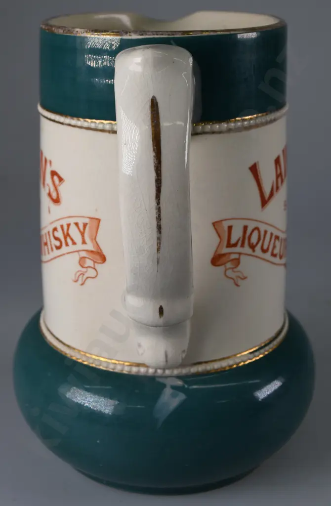 LAWSON'S SCOTCH LIQUEUR WHISKY WATER JUG Image 1++