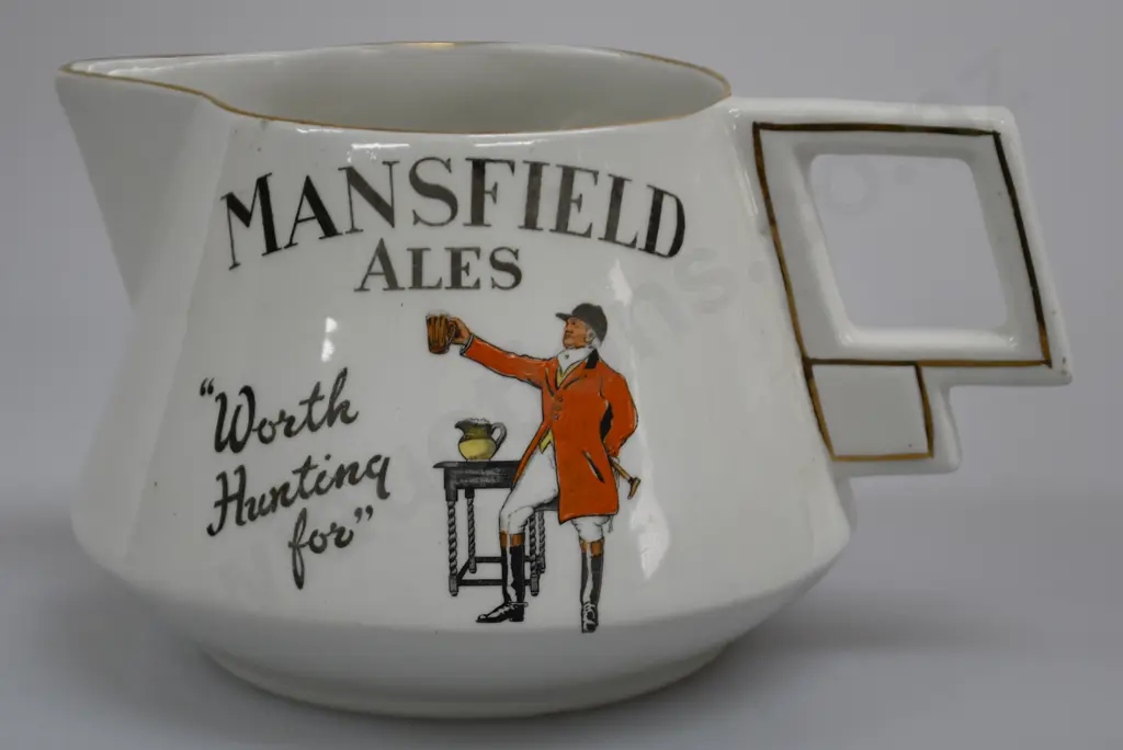 MANSFIELD ALES WATER JUG Image 1++
